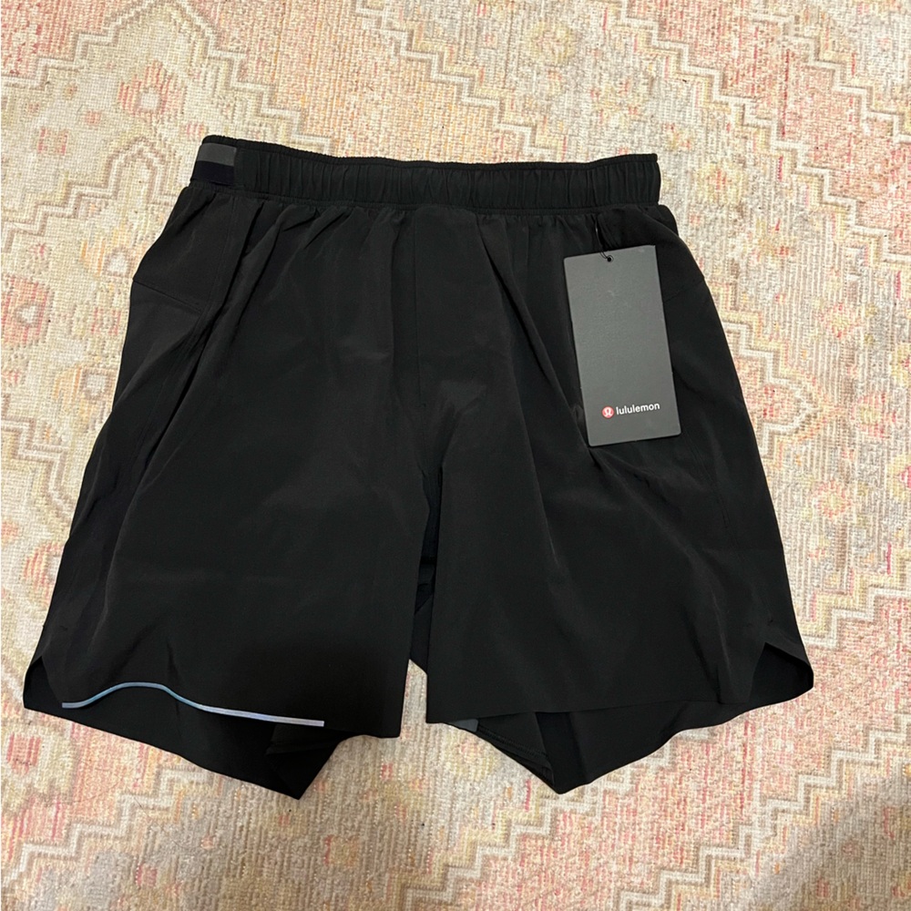 Brand new men’s lululemon surge short 6’ lined